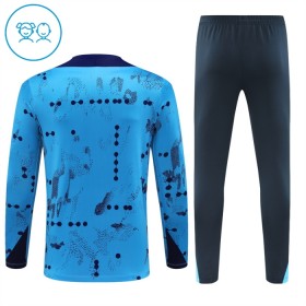 Chelsea Criança Sweat de Treino 2024-25 Quarter-Zip Azul